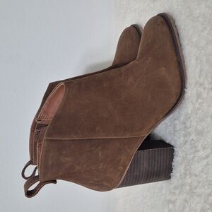 NWOB BP Lance Lee Leather Upper Brown Bootie 8M